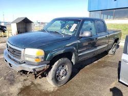 Salvage cars for sale from Copart Woodhaven, MI: 2004 GMC Sierra K2500 Heavy Duty