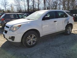 Salvage cars for sale at Waldorf, MD auction: 2010 Chevrolet Equinox LS
