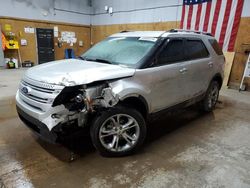 Salvage cars for sale at Kincheloe, MI auction: 2012 Ford Explorer Limited