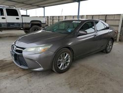 Vehiculos salvage en venta de Copart Anthony, TX: 2015 Toyota Camry LE