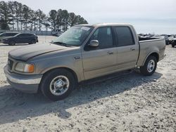 Vehiculos salvage en venta de Copart Loganville, GA: 2001 Ford F150 Supercrew