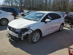 Salvage cars for sale from Copart Glassboro, NJ: 2024 Toyota Corolla LE