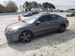 Salvage cars for sale from Copart Loganville, GA: 2015 Honda Accord EXL