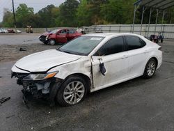 Salvage cars for sale at Savannah, GA auction: 2021 Toyota Camry LE