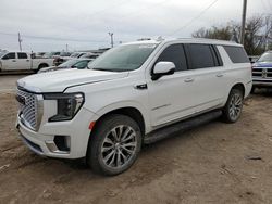 Vehiculos salvage en venta de Copart Oklahoma City, OK: 2021 GMC Yukon XL Denali