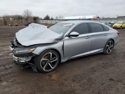 Salvage cars for sale from Copart Columbia Station, OH: 2018 Honda Accord Sport