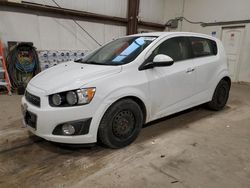 Salvage cars for sale at Nisku, AB auction: 2013 Chevrolet Sonic LTZ