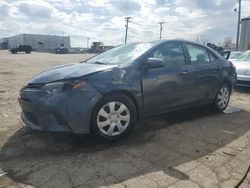 Salvage cars for sale at Chicago Heights, IL auction: 2015 Toyota Corolla L