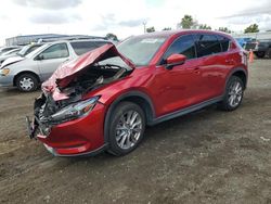 Salvage cars for sale at San Diego, CA auction: 2019 Mazda CX-5 Grand Touring