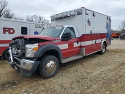 Salvage trucks for sale at Kansas City, KS auction: 2016 Ford F450 Super Duty