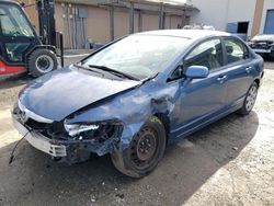 Salvage cars for sale from Copart Hayward, CA: 2009 Honda Civic LX