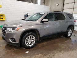 Salvage cars for sale from Copart Blaine, MN: 2018 Chevrolet Traverse LT