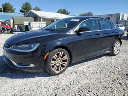 Salvage cars for sale from Copart Prairie Grove, AR: 2015 Chrysler 200 Limited