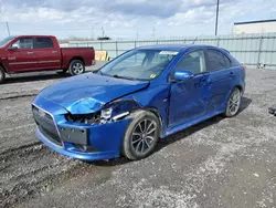 Salvage cars for sale from Copart Ontario Auction, ON: 2015 Mitsubishi Lancer Sportback ES