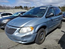 Salvage cars for sale at Exeter, RI auction: 2004 Chrysler Town & Country