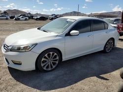 Salvage cars for sale at North Las Vegas, NV auction: 2014 Honda Accord Sport