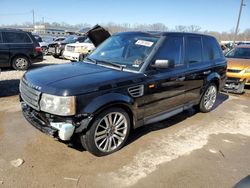 Land Rover salvage cars for sale: 2007 Land Rover Range Rover Sport HSE