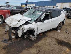 Salvage cars for sale at Woodhaven, MI auction: 2022 Jeep Compass Limited