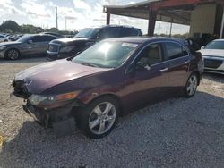 Salvage cars for sale from Copart Homestead, FL: 2010 Acura TSX