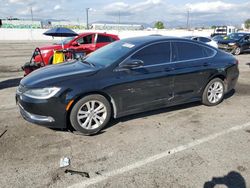 Salvage cars for sale at Van Nuys, CA auction: 2015 Chrysler 200 Limited