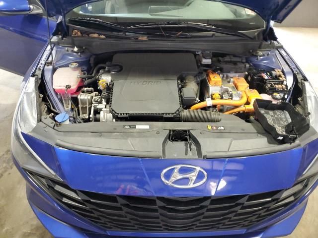 2022 Hyundai Elantra Blue