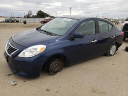 Nissan salvage cars for sale: 2012 Nissan Versa S