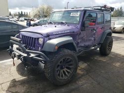 Salvage cars for sale at Woodburn, OR auction: 2018 Jeep Wrangler Unlimited Rubicon