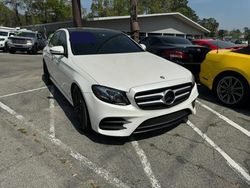 Salvage cars for sale from Copart Midway, FL: 2017 Mercedes-Benz E 300