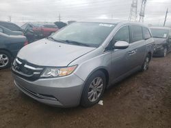 Honda salvage cars for sale: 2017 Honda Odyssey EXL