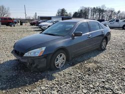 Salvage cars for sale from Copart Mebane, NC: 2007 Honda Accord SE