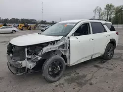 Nissan salvage cars for sale: 2022 Nissan Pathfinder SV