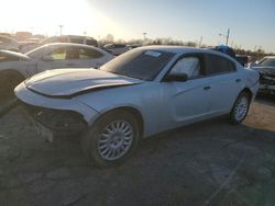 Salvage cars for sale at Indianapolis, IN auction: 2017 Dodge Charger Police