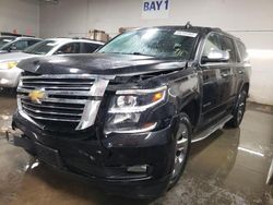 Carros salvage sin ofertas aún a la venta en subasta: 2016 Chevrolet Tahoe K1500 LTZ