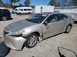 Salvage cars for sale from Copart Hampton, VA: 2013 Lexus ES 350