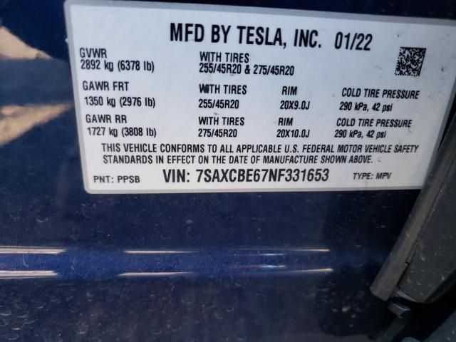 2022 Tesla Model X