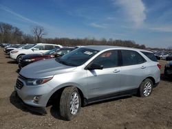 Salvage cars for sale at Des Moines, IA auction: 2018 Chevrolet Equinox LS