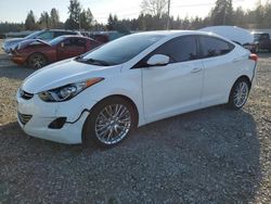 Carros salvage para piezas a la venta en subasta: 2013 Hyundai Elantra GLS