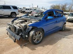 Salvage cars for sale from Copart Oklahoma City, OK: 2018 Hyundai Elantra SEL