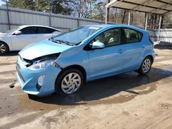 Salvage cars for sale at Austell, GA auction: 2015 Toyota Prius C