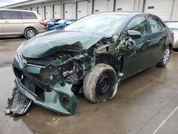 Salvage cars for sale from Copart Louisville, KY: 2016 Toyota Corolla L