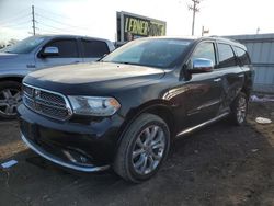 Dodge Durango Citadel Vehiculos salvage en venta: 2017 Dodge Durango Citadel