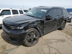Salvage cars for sale at Woodhaven, MI auction: 2023 Jeep Grand Cherokee L Laredo