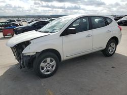 Salvage cars for sale from Copart Grand Prairie, TX: 2013 Nissan Rogue S