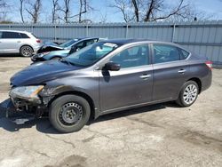 Salvage cars for sale at West Mifflin, PA auction: 2014 Nissan Sentra S