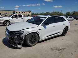 Salvage cars for sale at Wilmer, TX auction: 2024 Audi Q8 E-TRON Prestige