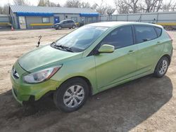 Vehiculos salvage en venta de Copart Wichita, KS: 2014 Hyundai Accent GLS