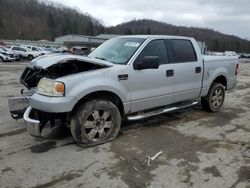 Salvage cars for sale at Ellwood City, PA auction: 2006 Ford F150 Supercrew