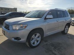 Salvage cars for sale at Wilmer, TX auction: 2010 Toyota Highlander Limited