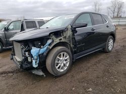 Salvage cars for sale at Columbia Station, OH auction: 2022 Chevrolet Equinox LT