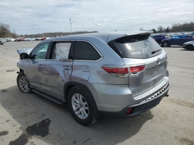 2016 Toyota Highlander LE